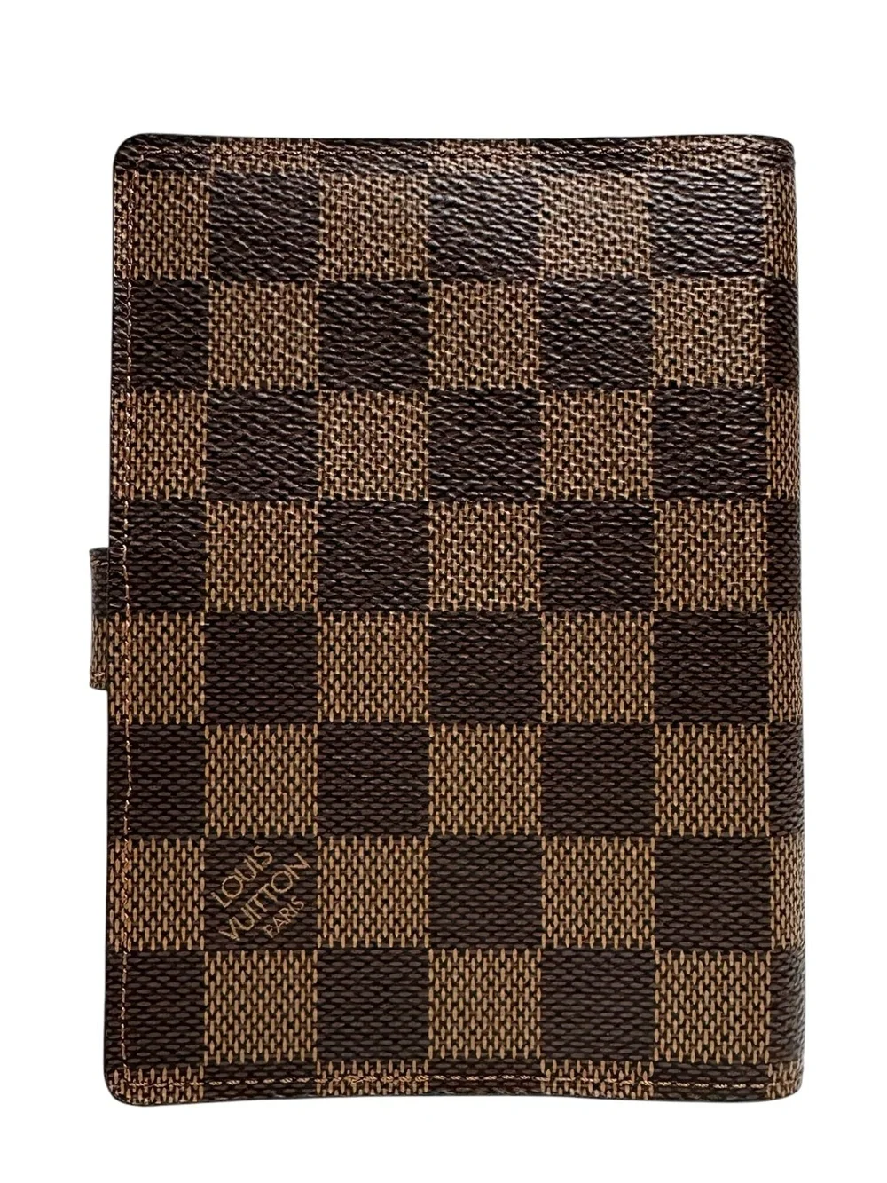 Louis Vuitton Damier Ebene Leather Agenda PM Passport Travel Organizer